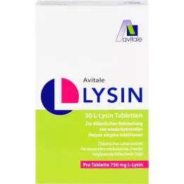 L-LYSIN 750 mg tabletter, 30 st