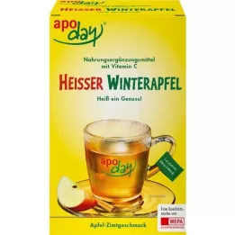 APODAY C-vitaminpulver från varmt vinteräpple, 10X10 g