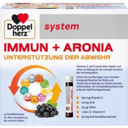 DOPPELHERZ Ampuller för Immun+Aronia-systemet, 30 st