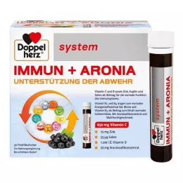 DOPPELHERZ Ampuller för Immun+Aronia-systemet, 30 st
