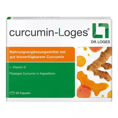 Curcumin-loges kapslar, 60 st