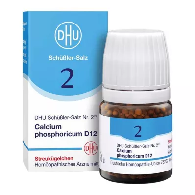 DHU Schüßler salt nr. 2 Calcium phosphoricum D12 kulor, 10 g