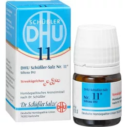 BIOCHEMIE DHU 11 Silicea D 12 kulor, 10 g