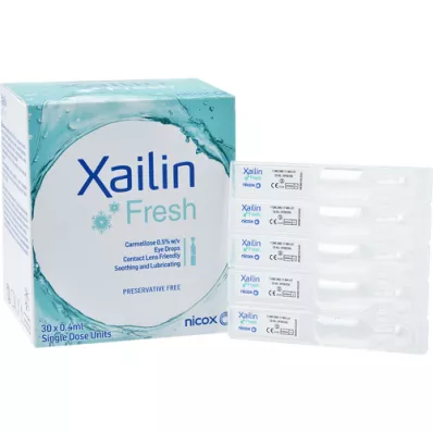 XAILIN Färska ögondroppar, 30X0,4 ml