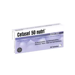 CEFASEL 50 nutri selen tabletter, 60 st