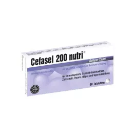 CEFASEL 200 nutri selen tabletter, 60 st