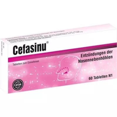 CEFASINU Tabletter, 60 st