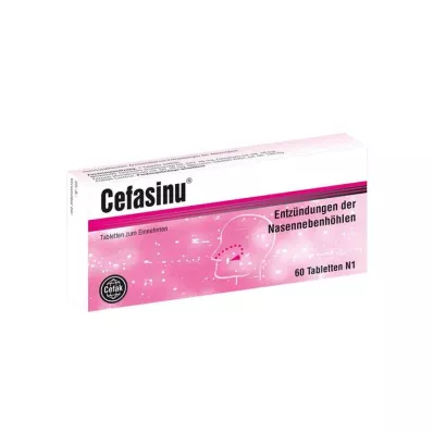 CEFASINU Tabletter, 60 st CEFASINU Tabletter, 60 st