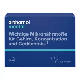 ORTHOMOL mental Granulat/Kapslar 15 dagar combip., 1 P