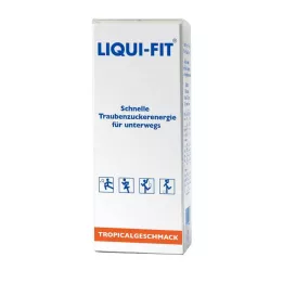 LIQUI FIT Flytande sockerlösning Tropisk påse, 12 st