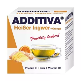 ADDITIVA hett ingefära+orangepulver, 120 g