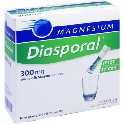 MAGNESIUM DIASPORAL 300 mg granulat, 20 st