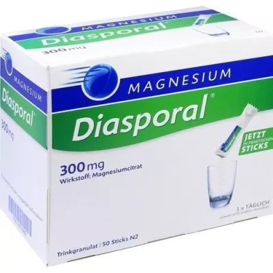 MAGNESIUM DIASPORAL 300 mg granulat, 50 st