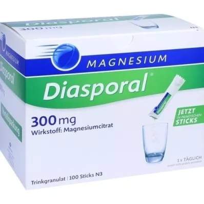 MAGNESIUM DIASPORAL 300 mg granulat, 100 st