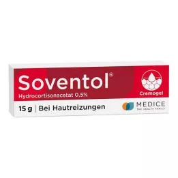 SOVENTOL Hydrokortisonacetat 0,5% kräm, 15 g