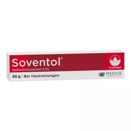 SOVENTOL Hydrokortisonacetat 0,5% kräm, 30 g