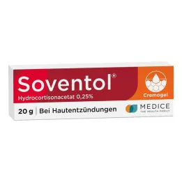 SOVENTOL Hydrokortisonacetat 0,25% kräm, 20 g
