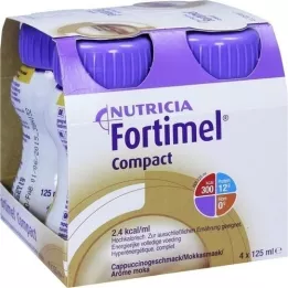 FORTIMEL Kompakt 2.4 Cappuccino-smak, 4X125 ml