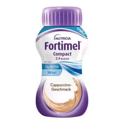 Fortimel Compact 2.4 cappuccinosmak, 4X125 ml Fortimel Compact 2.4 cappuccinosmak, 4X125 ml