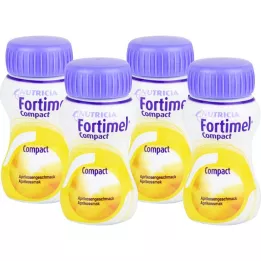 FORTIMEL Kompakt 2.4 Aprikossmak 8X4X125 ml