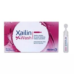 XAILIN Tvätta oftalmisk lösning i engångsdoser, 20X5 ml