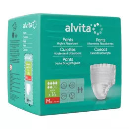ALVITA Inkontinensbyxor super medium, 14 st