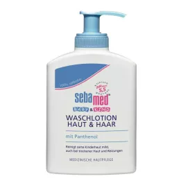 SEBAMED BABY &amp; KIND Tvättlotion hud &amp; Hår, 200 ml