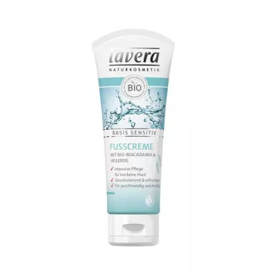Lavera Basis Sensitive Foot Cream, 75 ml Lavera Basis Sensitive Foot Cream, 75 ml