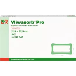 VLIWASORB Pro superabsorb.comp.sterile 12,5x22,5 cm, 10 st