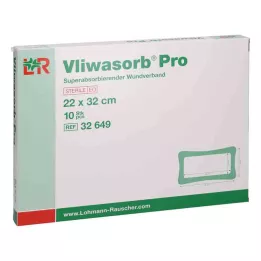 VLIWASORB Pro superabsorb.comp.sterile 22x32 cm, 10 st
