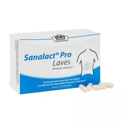 SANALACT Pro Laves Kapslar, 60 Kapslar