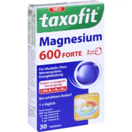 TAXOFIT Magnesium 600 FORTE Depottabletter, 30 st