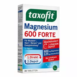 TAXOFIT Magnesium 600 FORTE Depottabletter, 30 st