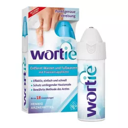 WORTIE mot vårtor och plantarvårtor med applikator, 50 ml