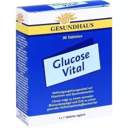 GESUNDHAUS Glukos Vital tabletter, 90 st