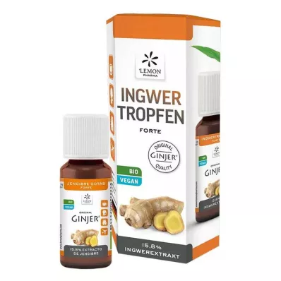 Ingefära Ginjer forte droppar, 20 ml