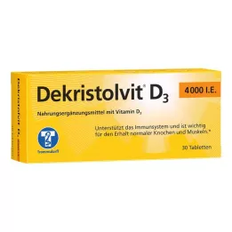 DEKRISTOLVIT D3 4 000 I.U. tabletter, 30 st