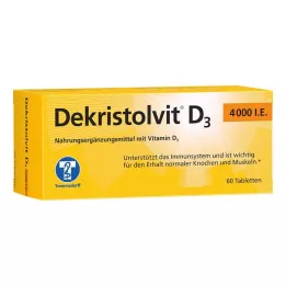 DEKRISTOLVIT D3 4 000 I.U. tabletter, 60 st