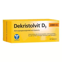 DEKRISTOLVIT D3 4 000 I.U. tabletter, 90 st