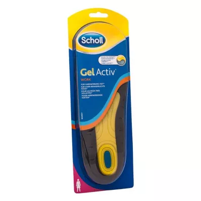 SCHOLL GelActiv innersulor Work women Gr.38-42, 2 st