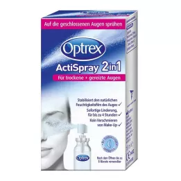 Optrex Actispray 2in1 för torra + irriterade ögon, 10 ml