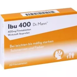 IBU 400 Dr.Mann filmdragerade tabletter, 20 st