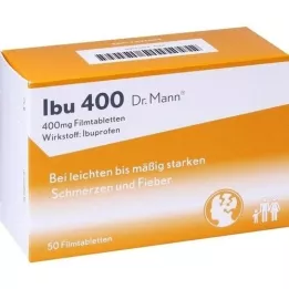 IBU 400 Dr.Mann filmdragerade tabletter, 50 st