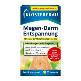 KLOSTERFRAU Kapslar för avslappning av mage och tarm, 20 kapslar