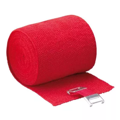 Höga Lastic Color idealbandage 8 cm x 5 m röd cello., 1 st Höga Lastic Color idealbandage 8 cm x 5 m röd cello., 1 st