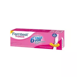 Femtest tidigt test 6 dagar innan, 1 timme