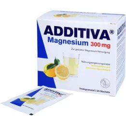 ADDITIVA Magnesium 300 mg N dospåsar, 20 st