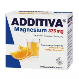 ADDITIVA Magnesium 375 mg påsar Orange, 20 st
