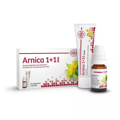 ARNICA 1+1 DHU Kombinationsförpackning, 1 P