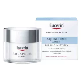 EUCERIN AQUAporin Aktiv kräm LSF 25, 50 ml